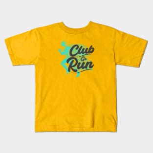 Club Go Run Runners Kids T-Shirt